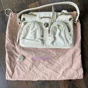 Botkier Off-White Patent Leather Purse (Small)